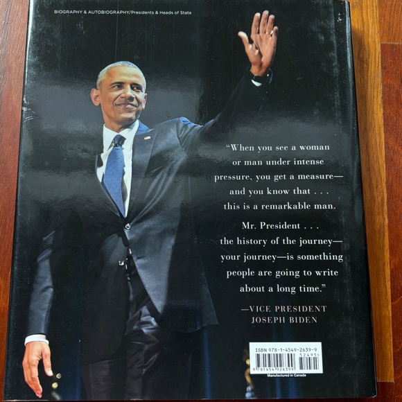 Barack Obama and Michelle Obama - 2 Hardcover Books - Picture 6 of 12